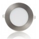 Downlight panel LED Redondo 90mm Niquel 4W 